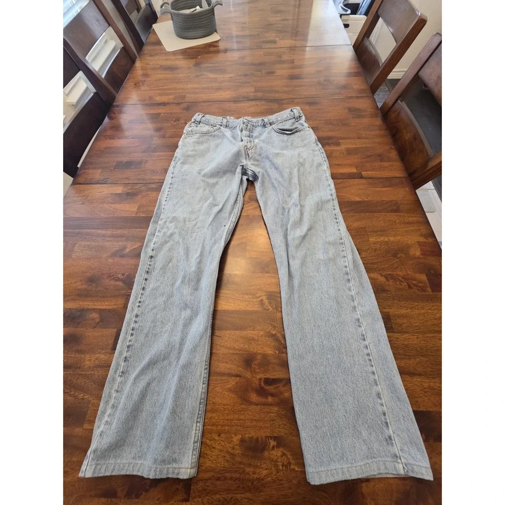 Levi's 505 Men's Cotton Vintage 1999‎ Jeans - Light Stonewash,36×32 Straight Leg